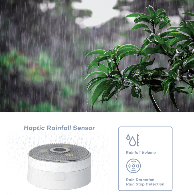 Haptic Rainfall Sensor